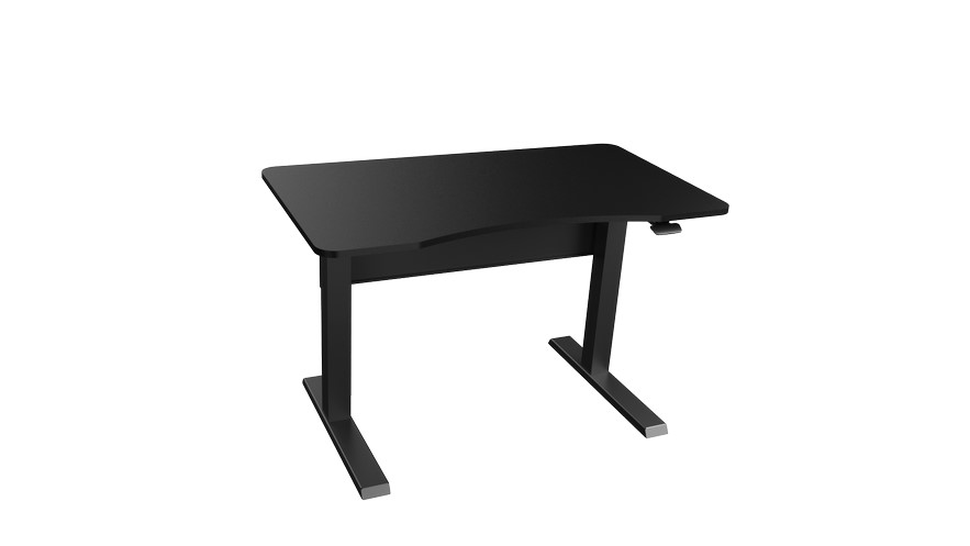 Sit and Stand escritorio de altura regulable - Altura mínima 0.59 m /  máxima 1.22 m.