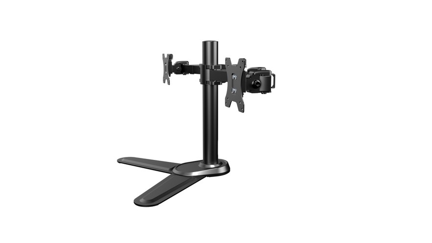 Dual Monitors Affordable Steel Articulating Monitor Stand Supplier and  Manufacturer- LUMI