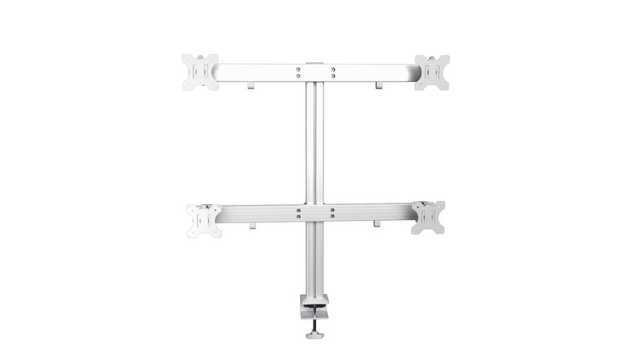 Quad Screens Heavy-Duty Aluminum Monitor Arms Supplier and