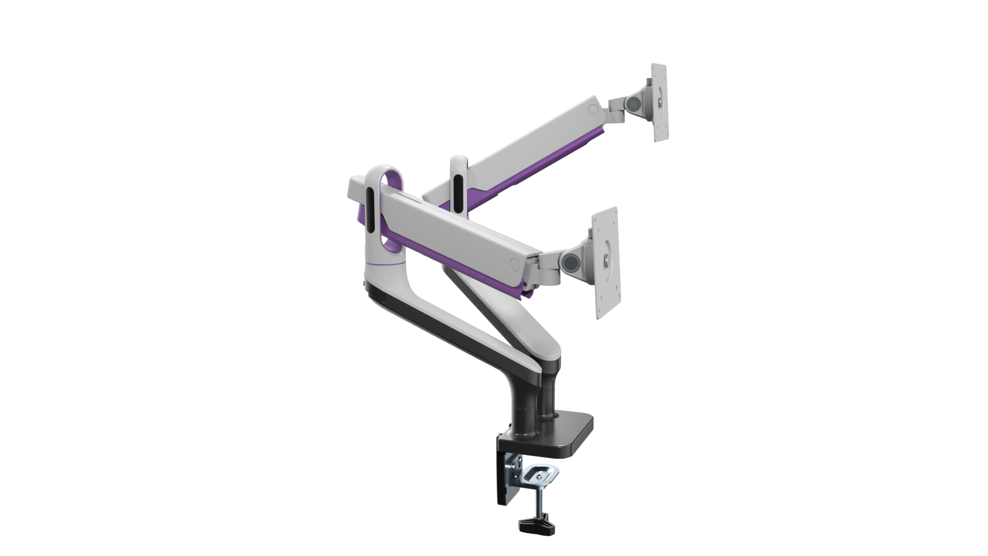 Dual Monitor Premium Aluminum Spring 