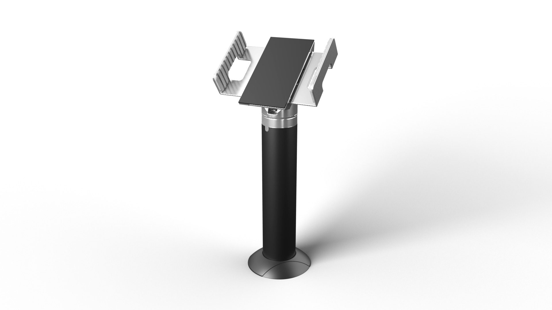 Plastic Pos Terminal Machine Universal Rotatable Credit Card Terminal Stand Ps S02 China Pos System And Android Pos Machine Price Made In China Com